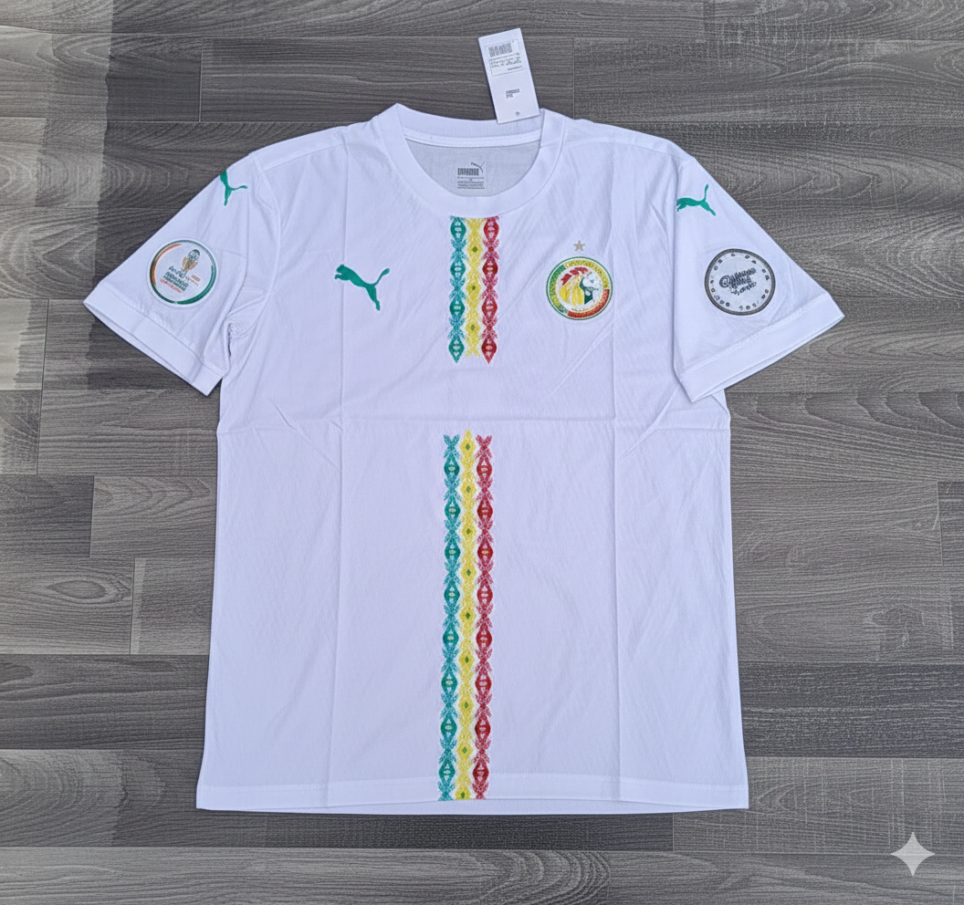 Maillot Senegal Blanc